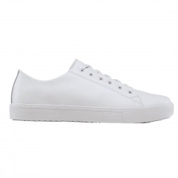 Shoes For Crews veiligheidssneakers wit leer maat 36