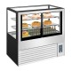 Polar U-serie Deli Koelvitrine 385L | RVS & Glas Display Koeling Zilver