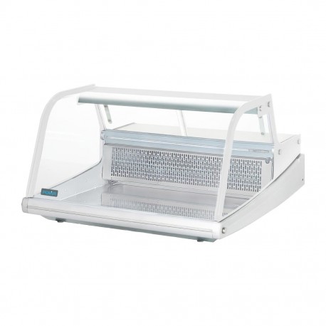Polar G-serie vis koelvitrine 175L – witte display koelkast