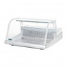 Polar G-serie vis koelvitrine 175L – witte display koelkast