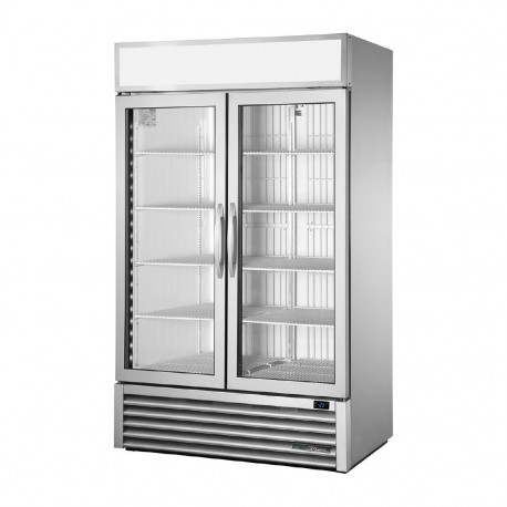 True Display Vriezer GDM-43F-HC-TSL01 – RVS & Aluminium