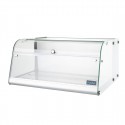 Polar G-serie aanrecht zelfbedieningsvitrine – RVS & glas – 40L – Zilver