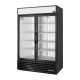 True GDM-43F-HC-TSL01 Rechtstaande Display Vriezer Zwart – Gepoedercoat Staal