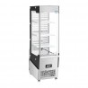 Polar G-serie Slimline Multideck Displaykoelkast met Deur – RVS & Glas, 220L