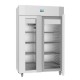 Polar U-serie dubbeldeurs display vriezer – 1400L RVS energiezuinig staand vriesvak