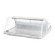 Polar G-serie vis koelvitrine 225L – Display koelkast RVS & Glas, Wit