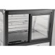 Polar G-serie energiezuinige aanrecht display koelkast zwart 120L