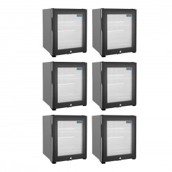 Polar G-serie Displaykoeling 29L – Zwarte Onderbouw Minibar van Staal