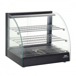Nisbets Essentials Verwarmde Voedsel Display Merchandiser 82L – Zwart