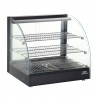 Nisbets Essentials Verwarmde Voedsel Display Merchandiser 82L – Zwart