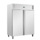 Polar U-serie dubbeldeurs staande koelkast 1300L RVS