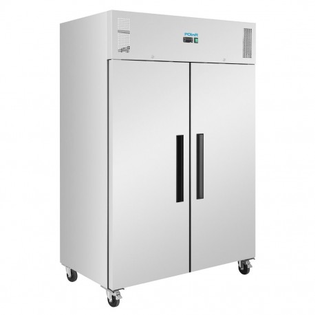 Polar G-Series Geforceerde Lucht Dubbele Deur Koelkast 1200L | RVS Koelkast Zilver
