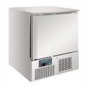Polar U-serie premium laag model koelkast 140L RVS 304 – Zilver