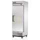 True Slimline Staande Vriezer T-19F-Hc – RVS Vrieskast Zilver