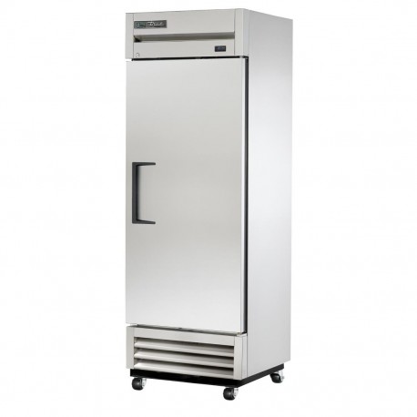 True Slimline Staande Vriezer T-19F-Hc – RVS Vrieskast Zilver