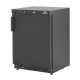 Nisbets Essentials compacte vriezer – zwart gelakt staal, 78L