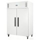 Polar G-serie Vrieskast Staand Dubbeldeurs Wit 1152L | Gelakt Staal