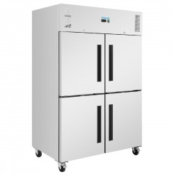 Polar G-serie RVS koelkast met dubbele staldeur - 1200L Gastronorm