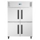 Polar G-serie RVS koelkast met dubbele staldeur - 1200L Gastronorm
