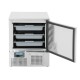 Polar U-serie premium viskoelkast 140L RVS 304 – Zilver