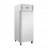 Polar U-serie enkeldeurs staande koelkast 560L RVS Zilver