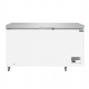 Polar G-serie RVS vrieskist met deksel 378L | Wit