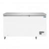 Polar G-serie RVS vrieskist met deksel 378L | Wit