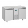 Polar U-serie vrieswerkbank RVS 281L - energiezuinige 2-deurs werkbank