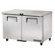 True Dubbeldeurs Koelwerkbank TUC-48-HC | RVS Onderbouwkoeling