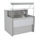 Zoin Tibet Serve Over Counter Grijs 1000mm – RVS Koeltoonbank