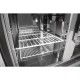 Polar G-serie 2-deurs pizza koelwerkbank met opzetkoelvitrine 256L - RVS Prepareer Counter