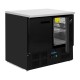Polar G-serie Koelwerkbank Dubbele Deur Zwart 257L