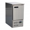 Polar G-serie 1-deurs saladette 88L | Zilveren koelwerkbank RVS
