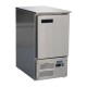Polar G-serie 1-deurs vrieswerkbank saladette 88L - Zilver RVS werkblad