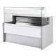 Zoin Tibet Serve Over Counter Grijs 1500mm - RVS Koeltoonbank