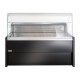 Zoin Tibet Serve Over Counter Zwart 1500mm - RVS Koeltoonbank