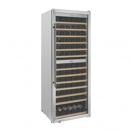 Polar G-serie Dual Zone Wijnkoelkast RVS - 109 flessen