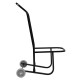Bolero Trolley voor Stapelstoelen - Zilverkleurige Transportwagen