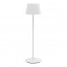Securit Georgina Draadloze LED Tafellamp Wit - Dimbaar met Magnetische Oplaadkabel