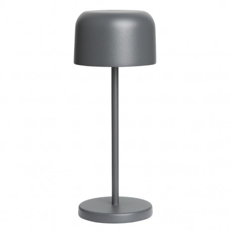 Olympia Siena Tafellamp Ronde Koepel Grijs 200mm