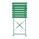 Bolero Perth Stalen Inklapbare Stoelen Bosgroen (Set van 2)