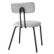 Bolero Fairfield Stoelen - Zwart/Grijs Mix (2 stuks) | Hout & Staal