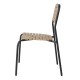 Bolero Santorini Tuinstoelen met Houteffect – Set van 4 (Bruin)