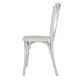 Bolero Manhattan Kruisrugleuning Stoelen Limewash Wit - Polypropyleen (Set van 4)