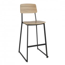 Bolero Beaufort Hoge Krukken Met Houten Interieur (2 stuks)