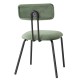 Bolero Fairfield Stoelen - Donker Walnoot/Groen Mix (Set van 2)