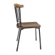 Bolero Scandi Bijzetstoelen Zwart (2 stuks) – Hout & Staal
