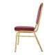 Bolero Regal Stapelstoelen Bordeauxrood – Set van 4 Stuks