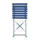 Bolero Perth Klapstoelen Marineblauw – Gepoedercoat Staal (Set van 2)