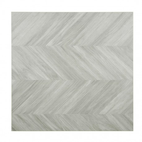 Bolero Voorgeboord Tafelblad Chevron Design 700 mm - Grijs